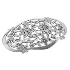 Image 5 of Silver brooch | Floral design