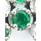 Image 55 of Exclusive white gold bracelet with emerald and diamond; 7.40 ct. + IGI Certificate