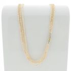 Image 1 of Pearl necklace with gold clasp.