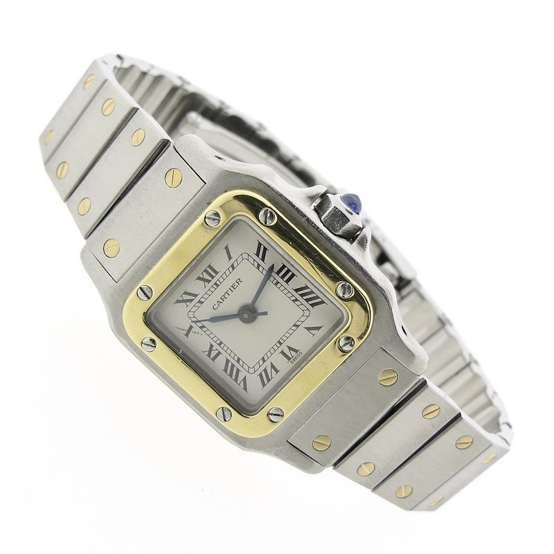 Image 5 of Cartier Santos Galbee; Automatic ladies watch