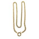 Image 6 of Gold foxtail link necklace