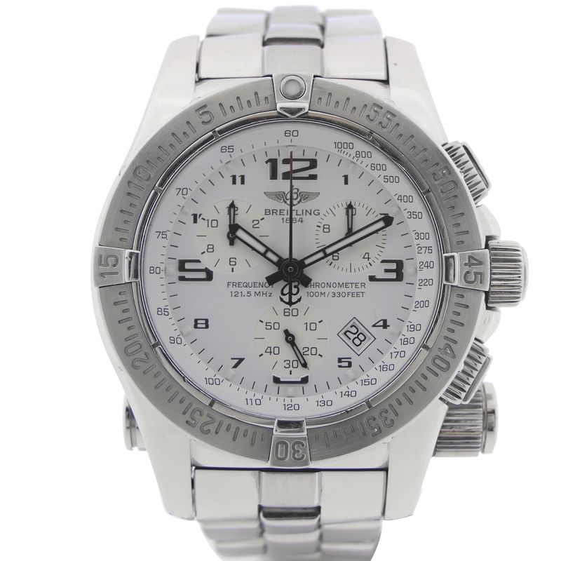 Image 1 of Breitling Emergency Mission A73321; Chronograph men's watch with emergency transmitter
