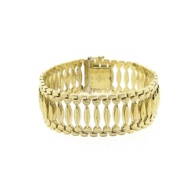 Image 1 of Gold fantasy link bracelet