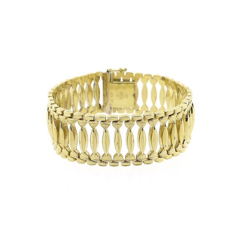 Image 1 of Gold fantasy link bracelet