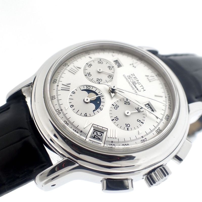 Image 9 of Zenith El Primero Chronomaster; Moonphase heren horloge