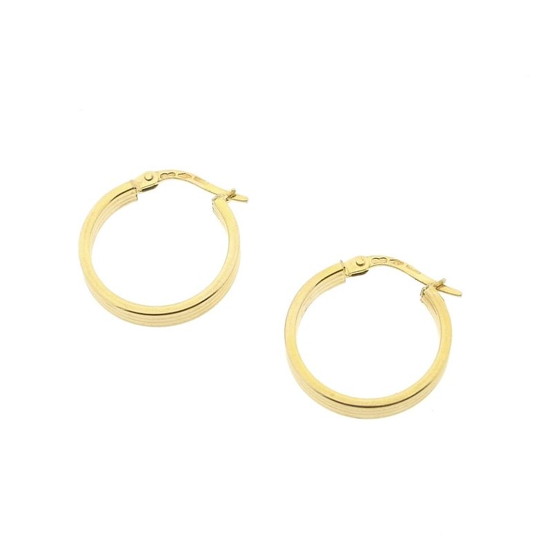 Image 8 of Gold earrings | Ø 18.0 mm
