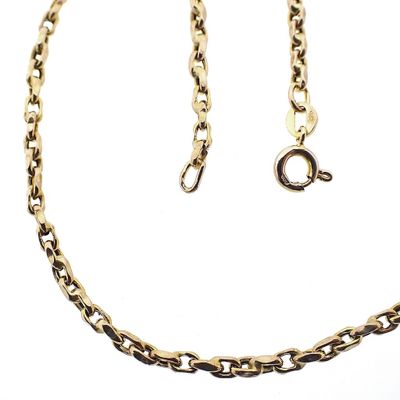 Image 1 of Gold anchor link chain | 38 - 44.5 cm