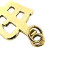 Image 3 of Golden pendant of Chinese horoscope sign; Monkey
