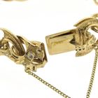 Image 5 of Gold bracelet with diamonds; 0.80 ct.