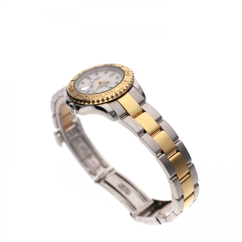 Afbeelding 8 van Rolex Yacht-Master Ladies 29mm 69623; Automatisch Dames Horloge (Full-Set '99)