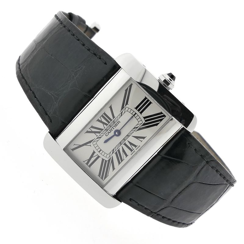Image 5 of Cartier Tank Divan 2600; Dames horloge in full-set