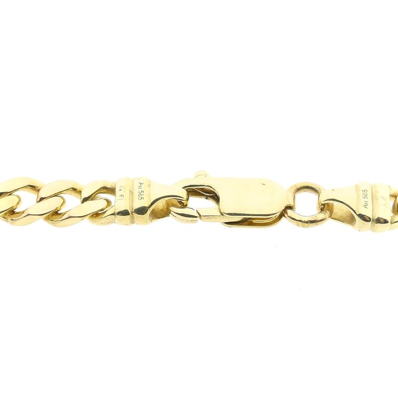 Image 5 of Gold gourmet link chain