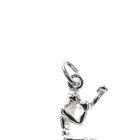 Image 3 of Silver charm of a boxer