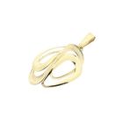 Image 7 of Golden abstract pendant