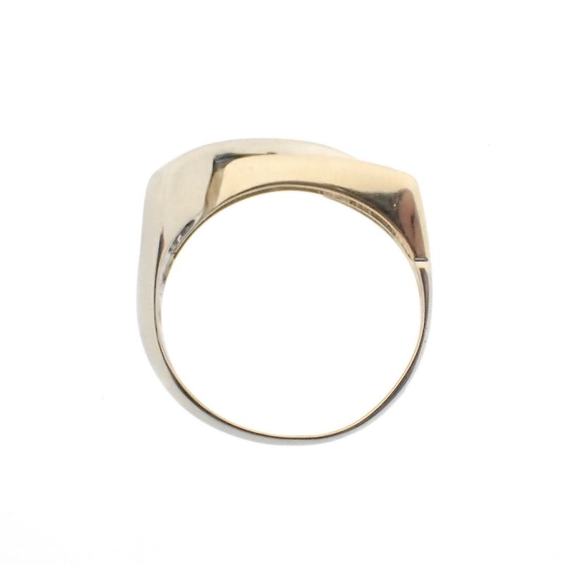 Image 3 of Two-tone gold abstract ring