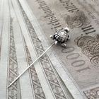 Image 4 of Silver brooch pin | Turtle