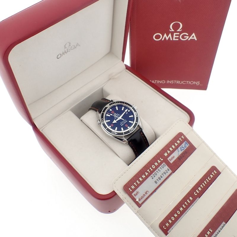 Image 13 of Omega Seamaster Planet Ocean; Men's diving watch