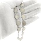 Image 8 of Silver choker of Queen Wilhelmina coins | 37 cm