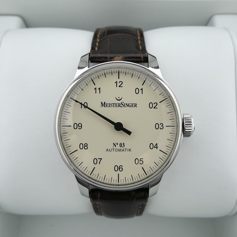 Image 16 of Meistersinger No. 03 Automatik; Automatic men's watch