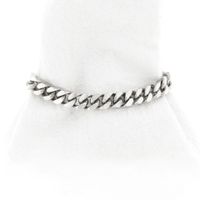 Silver Gourmet Chain Bracelet