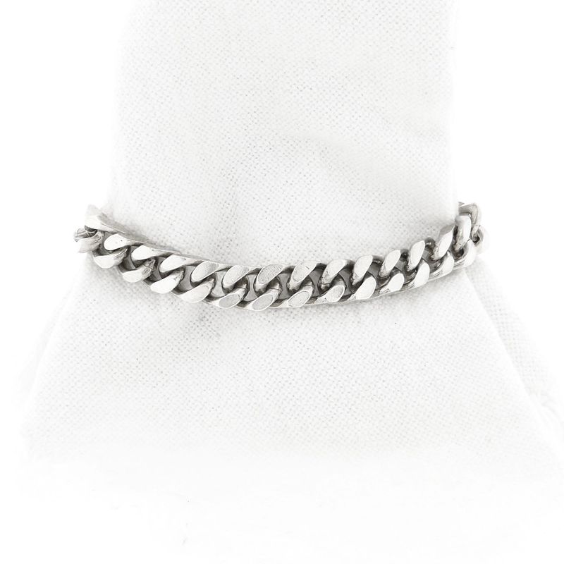 Image 1 of Silver Gourmet Chain Bracelet