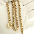 Image 9 of Gold jasseron link necklace | 45.5 cm