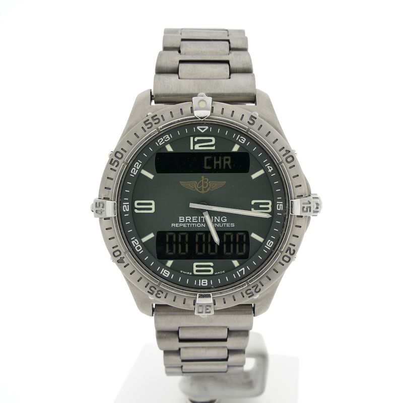 Image 1 of Breitling Aerospace Titanium E65062; Analog/digital men's watch
