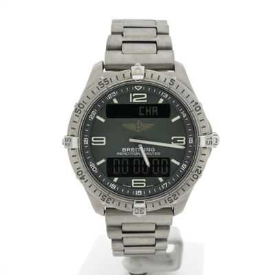 Breitling Aerospace Titanium E65062; Analog/digital men's watch Image 1 of Breitling Aerospace Titanium E65062; Analog/digital men's watch