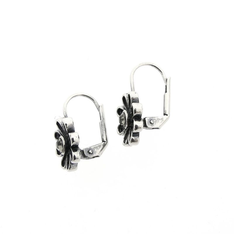 Image 5 of Silver earrings | Daisies