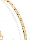 Image 4 of Bicolor gold infinity link bracelet