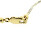 Image 4 of Uncut diamond bead necklace with gold clasp