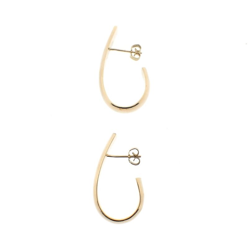 Image 3 of Gold vintage fantasy stud earrings