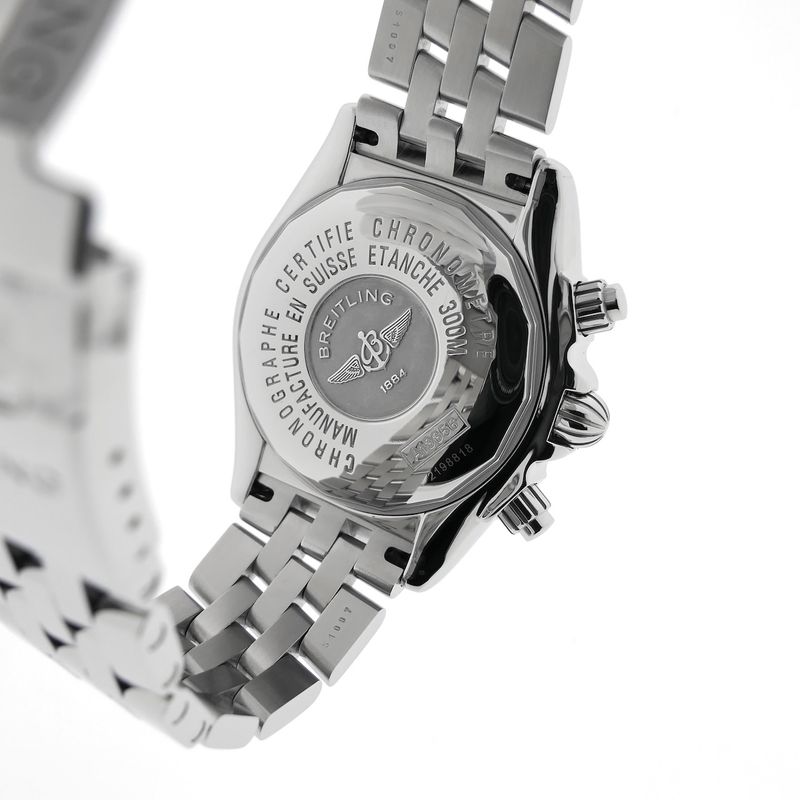 Image 10 of Breitling Chronomat Evolution 'Grey' A13356 / A156F17PA; Chronograph men's watch in full set