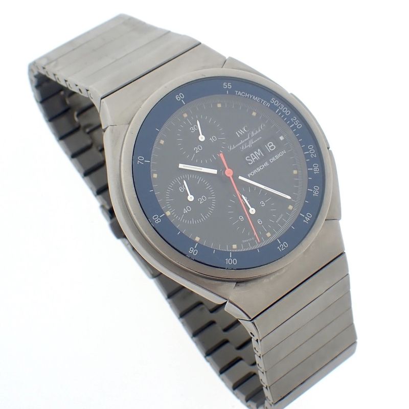 Image 5 of IWC Porsche Design Chronograph; Titanium men's watch