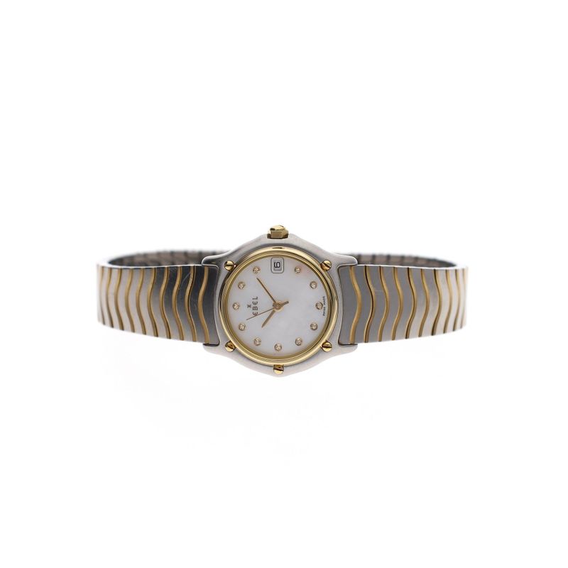 Image 14 of Ebel Sport Classic E1087121; Gold/Stainless Ladies Watch