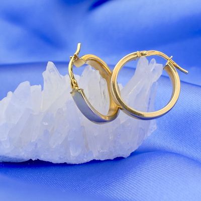 Image 2 of 9 carat earrings; Ø 18.1 mm