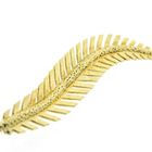 Image 4 of Gold feather brooch | Vintage