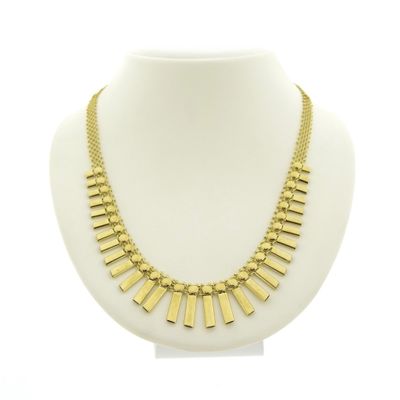 Image 1 of Golden Cleopatra necklace.