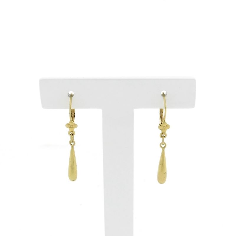 Image 1 of Gold drop earrings