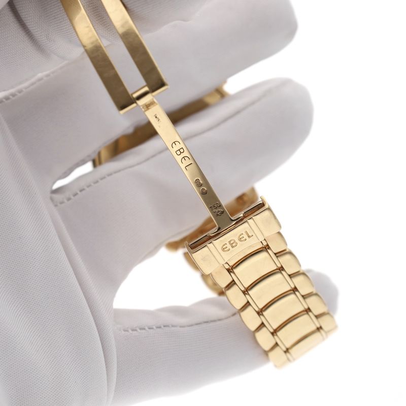 Image 19 of Ebel 1911 Le Modulor Chronograph E8137241; 18k gold men's watch