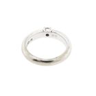 Image 6 of White Gold Solitaire Ring with Diamond; 0.08 ct.