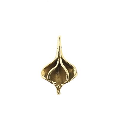 Image 1 of Golden organic pendant