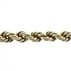 Image 7 of Golden twisted link chain.