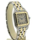Image 3 of Cartier Panthère '2 Row'; 18k gold/steel women's watch