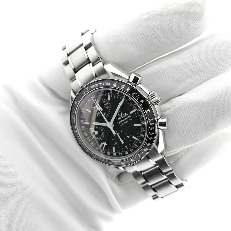 Image 11 of Omega Speedmaster Automatic Day-Date 3520.50.00; Chronograph men's watch with triple calendar