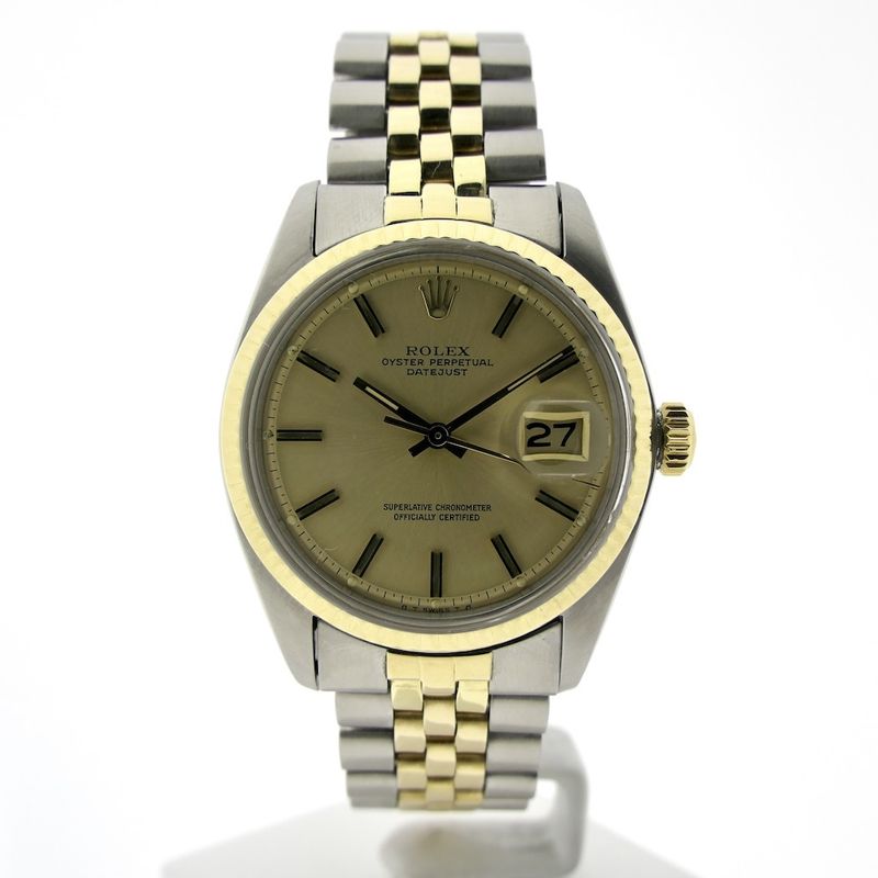 Image 1 of Rolex Datejust 1601; Gold/steel watch with rare 'sigma' dial