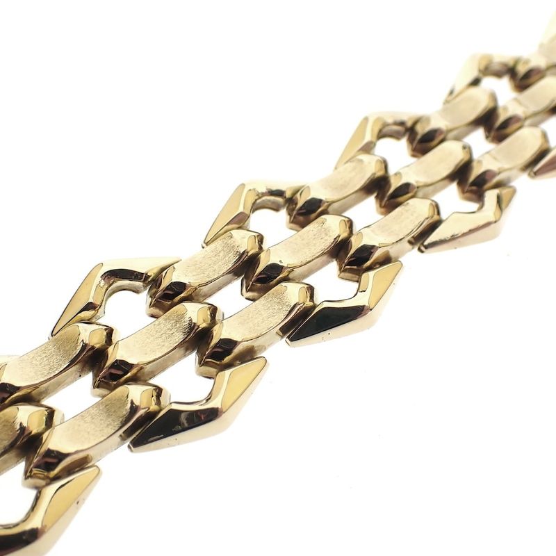 Image 5 of Vintage gold fantasy link bracelet