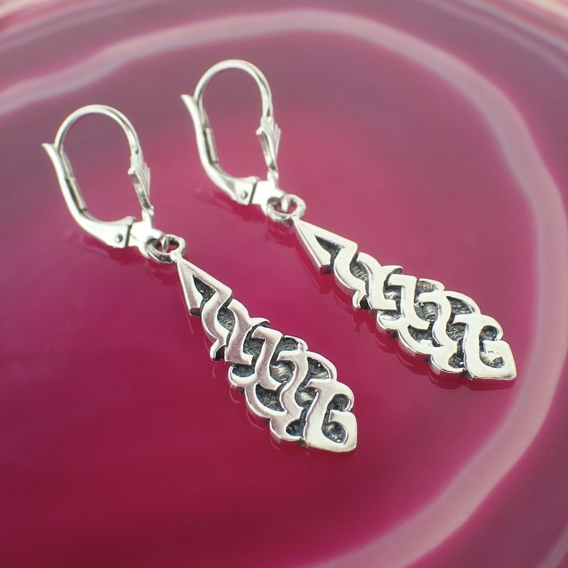 Image 2 of Silver fantasy earrings