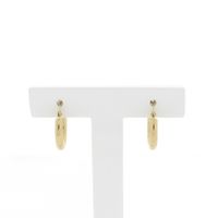 Gold earrings | Ø 14.9 mm