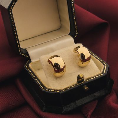 Gold stud earrings | Ball Image 2 of Gold stud earrings | Ball